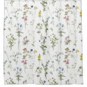 Rideaux De Douche Fleur sauvage (Devant)