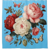 Rideaux De Douche fleuri (Devant)