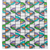 Rideaux De Douche Fleurs (Devant)