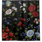 Rideaux De Douche Fleurs (Devant)