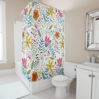 Rideaux De Douche fleurs