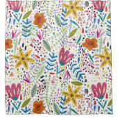 Rideaux De Douche fleurs (Devant)