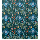 Rideaux De Douche Fleurs, Art nouveau, style William Morris (Devant)