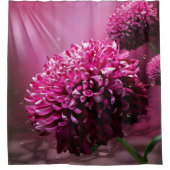 Rideaux De Douche Fleurs Dahlia (Devant)