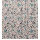 Rideaux De Douche Fleurs d'aquarelle chic (Devant)