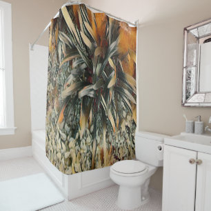 Rideaux De Douche Fleurs d'art
