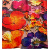Rideaux De Douche Fleurs d'art (Devant)