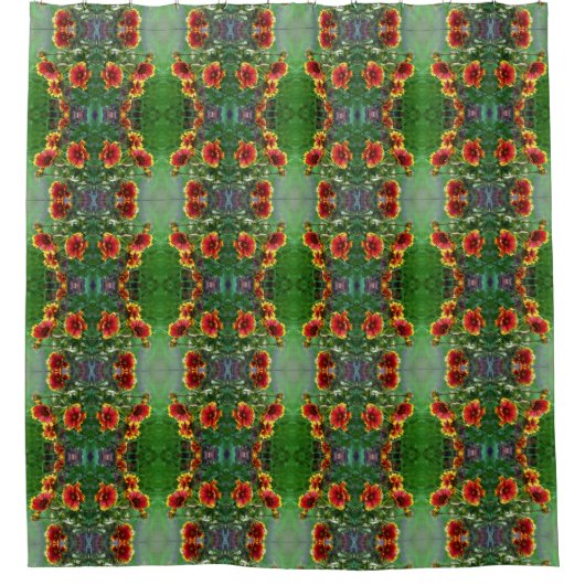 Rideaux De Douche Fleurs de couverture - Fleurs - Faisières Aquarell (Devant)