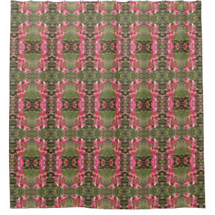 Rideaux De Douche Fleurs de Dogwood rose Motif peinture