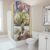 Rideaux De Douche Fleurs de premier ressort PCM1 (En situation)