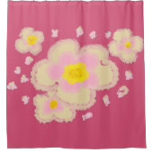 Rideaux De Douche Fleurs de printemps (Devant)