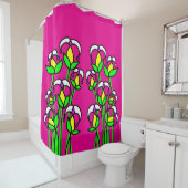 Rideaux De Douche Fleurs de printemps Whimsical 41 (En situation)