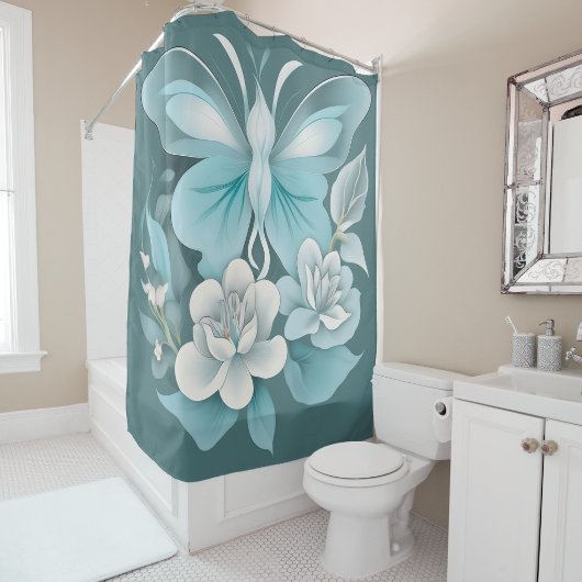 Rideaux De Douche Fleurs de Sérendipité