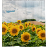 Rideaux De Douche Fleurs de soleil (Devant)