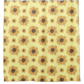 Rideaux De Douche Fleurs de soleil (Devant)