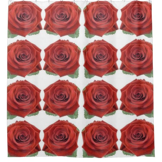 Rideaux De Douche Fleurs de Styles Classiques (Devant)