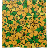 Rideaux De Douche Fleurs d'Hibiscus #3 (Devant)