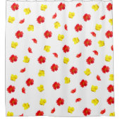 Rideaux De Douche Fleurs en fleurs (Devant)
