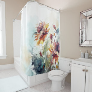 Rideaux De Douche Fleurs florales Design 310