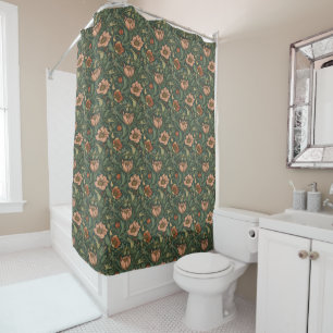 Rideaux De Douche Fleurs florales vintages William Morris Leicester