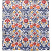 Rideaux De Douche Fleurs folkloriques motif (Devant)