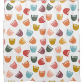 Rideaux De Douche Fleurs mixtes Boho (Devant)