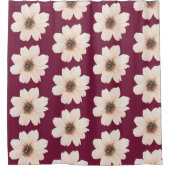 Rideaux De Douche Fleurs modernes (Devant)