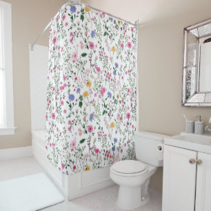 Rideaux De Douche Fleurs sauvages d'été