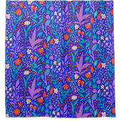 Rideaux De Douche Fleurs sauvages dynamiques (Devant)