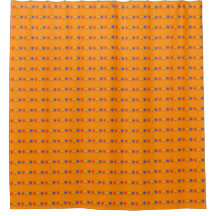 Fleurs sur orange
