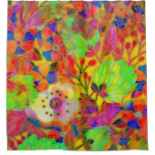 Rideaux De Douche Fleurs vives (Devant)