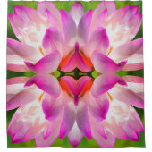 Rideaux De Douche FLEUVE PURPLE - Art Fractal - (Devant)