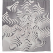 Rideaux De Douche flocon d'argent (Devant)