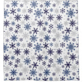 Rideaux De Douche Flocon de neige (Devant)