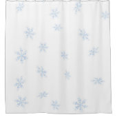 Rideaux De Douche Flocon de neige (Devant)