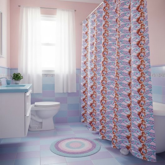 Rideaux De Douche Floraison