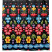 Rideaux De Douche floral (Devant)