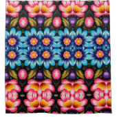Rideaux De Douche floral (Devant)