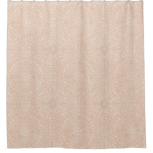 Rideaux De Douche Floral amour mandala argile rose