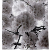 Rideaux De Douche Floral blanc (Devant)