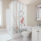 Rideaux De Douche Floral Daydream (En situation)