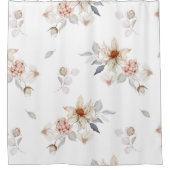 Rideaux De Douche Floral élégant et intemporel (Devant)