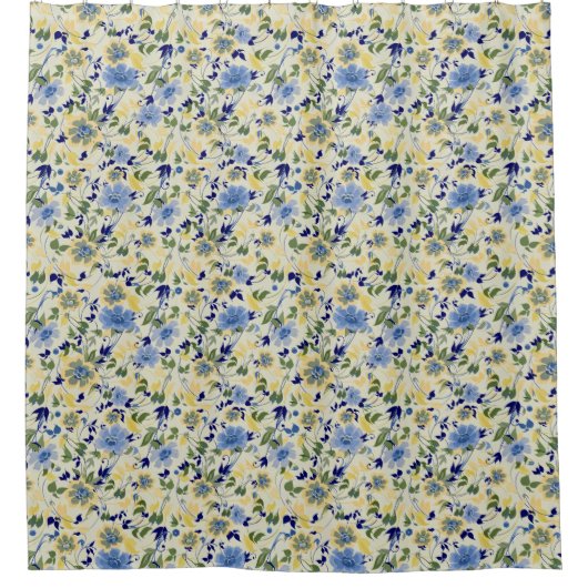 Rideaux De Douche Flore de Cottage (Devant)