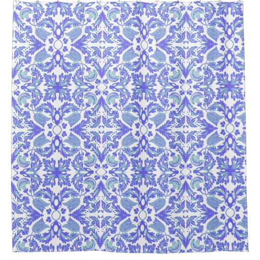 Rideaux De Douche Flore de Wedgewood (Devant)