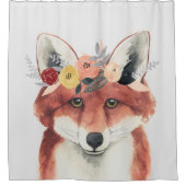 Rideaux De Douche Flower Crown Forester Fox (Devant)