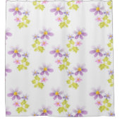 Rideaux De Douche Flower mosaic (Devant)