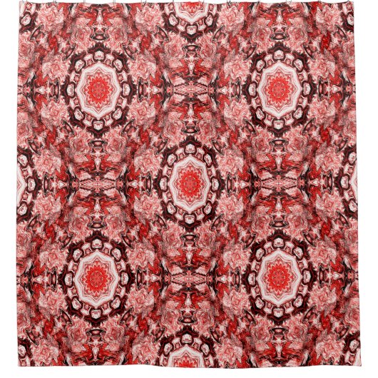 Rideaux De Douche Flower Terracotta...... (Devant)