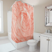 Rideaux De Douche Fluffy fausse fourrure textile (En situation)