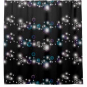 Rideaux De Douche Flux de neige (Devant)