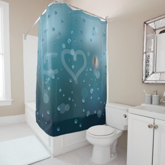 Rideaux De Douche Fog of Love (En situation)
